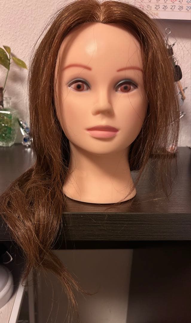 ヘアーマネキン＆スライドクランプ