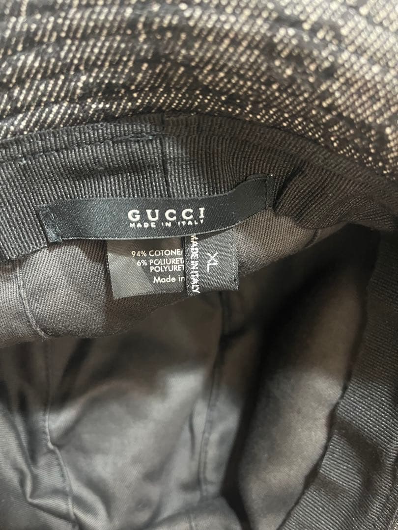 グッチ　バケットハット　サイズＸＬ