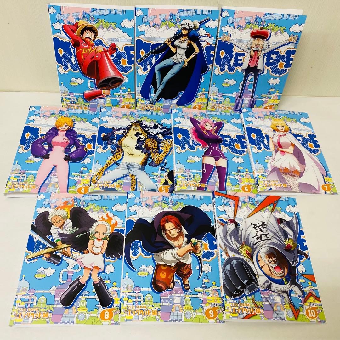 ONE PIECE ワンピース エッグヘッド編　DVD1～10巻セット