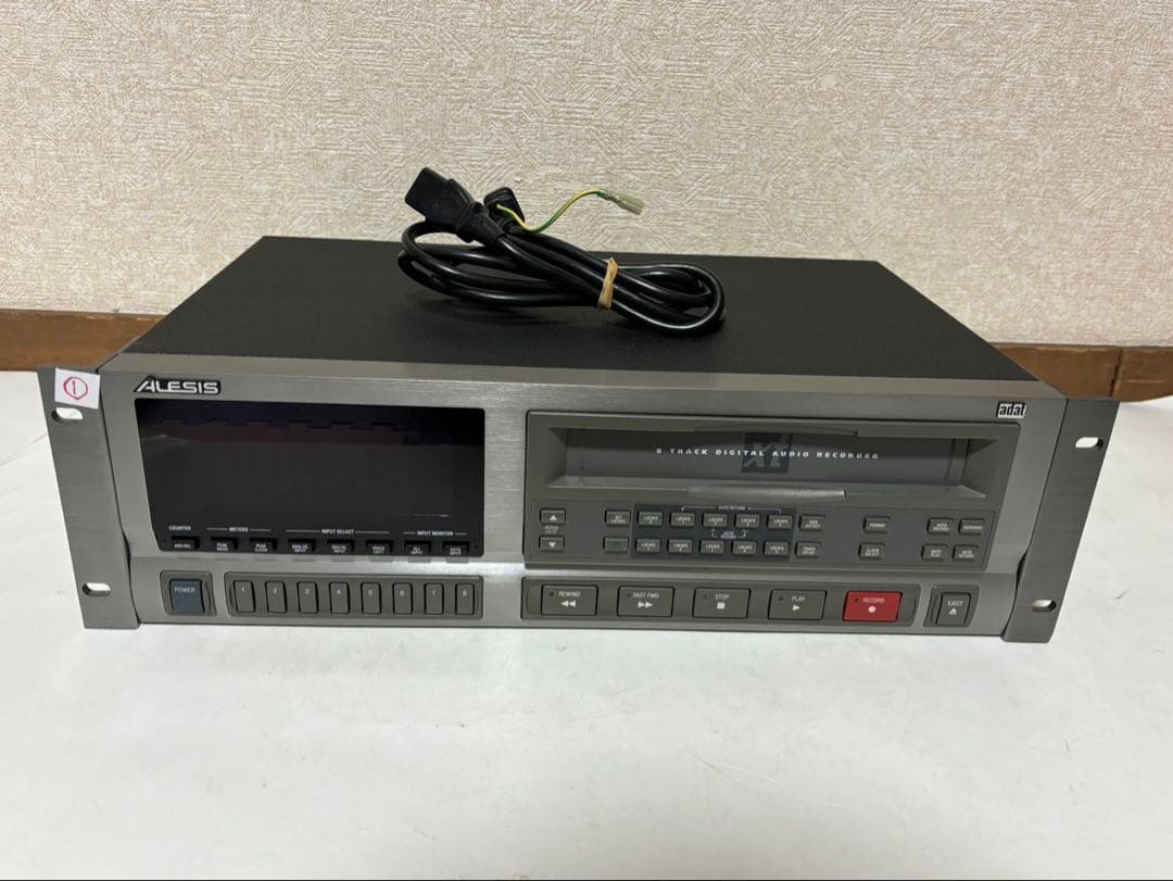 ジャンク品 ALESIS ADAT XT デジタルマルチトラックレコーダー 01