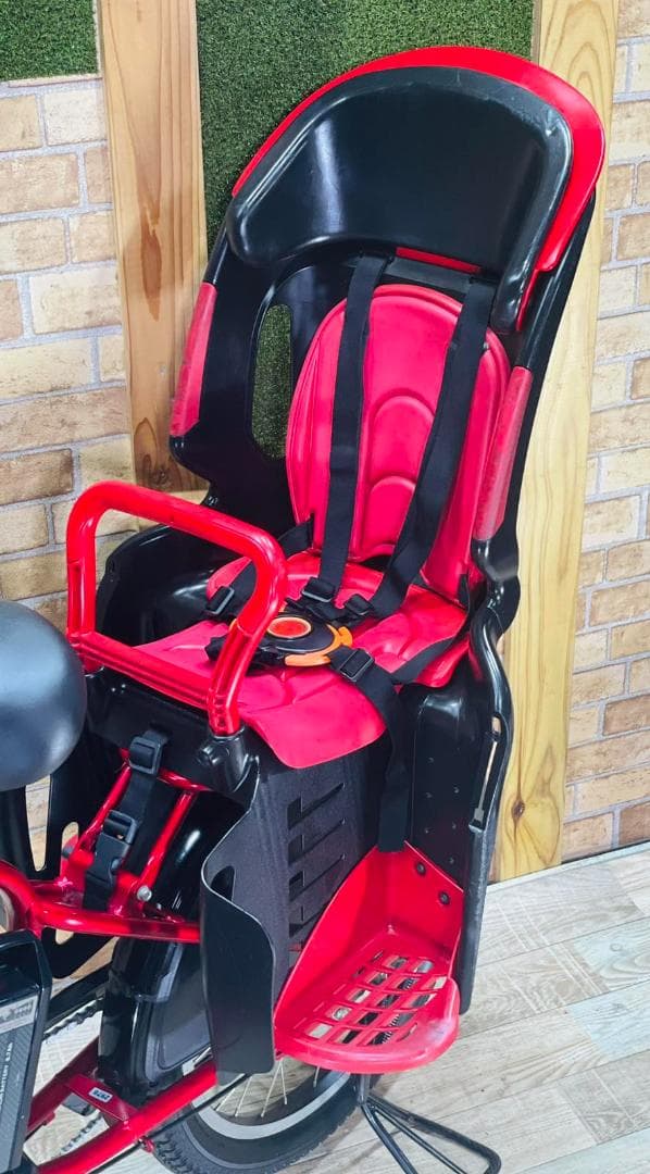 スーパーセール レッド系 ヤマハ 子供乗せ電動アシスト ZH2978