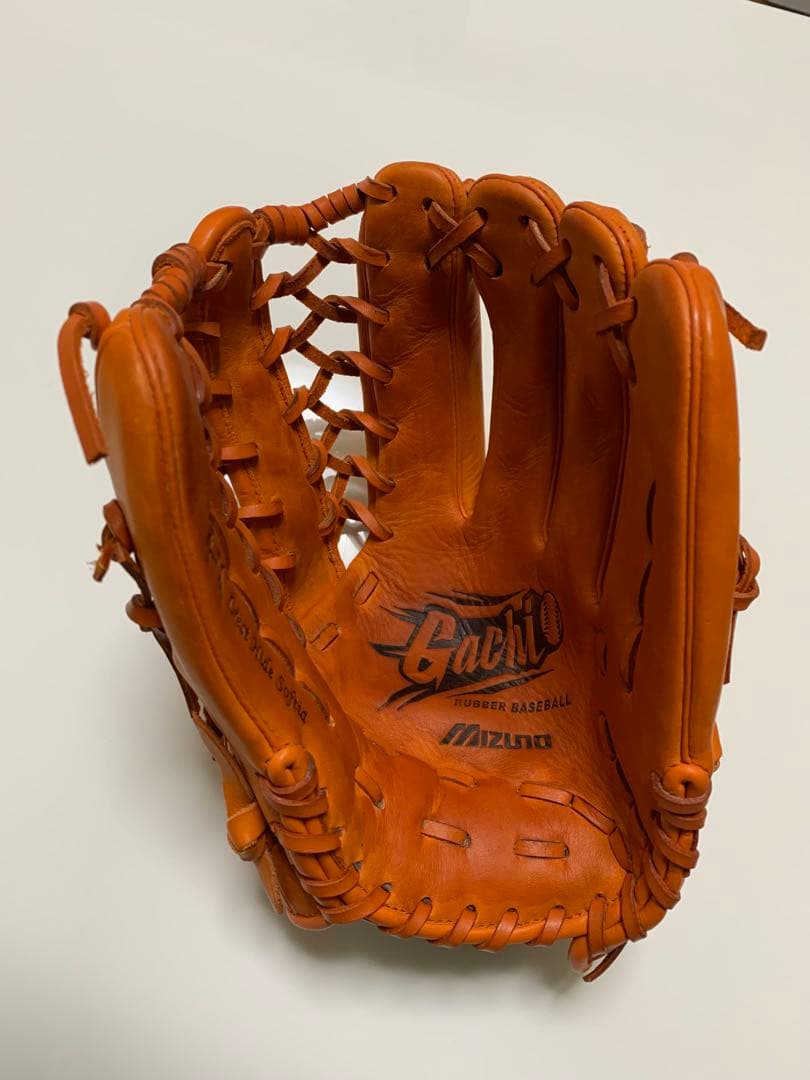 【美品】MIZUNO 軟式 グローブ 型つけボール型ハンマー 純正専用グローブ袋