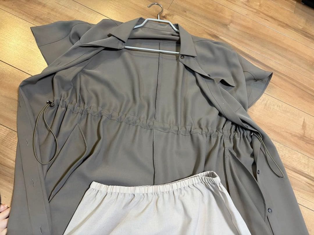 SOÉJU ロングシャツワンピース