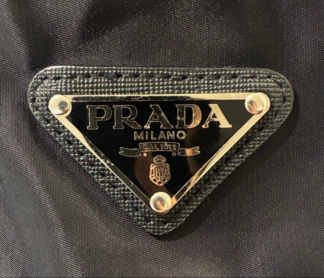 PRADA プラダ ブラック バケットハット バケハ