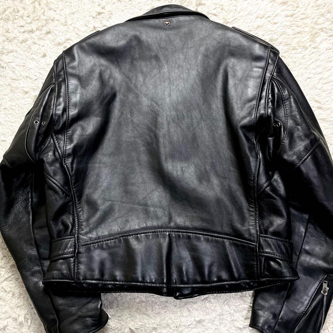 ◆42インチ/ヴィンテージ◆SCHOTT ダブルライダースジャケット 618