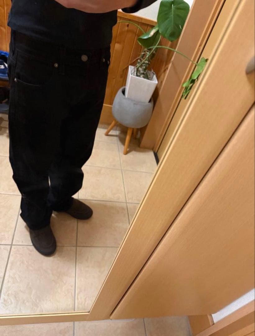 LEVI 569 ブラックデニム W28 L32 swag punkandyo