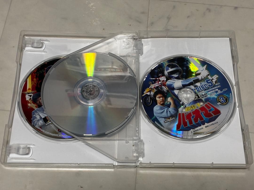 【予約済】超電子バイオマン DVD COLLECTION VOL.1 & 2