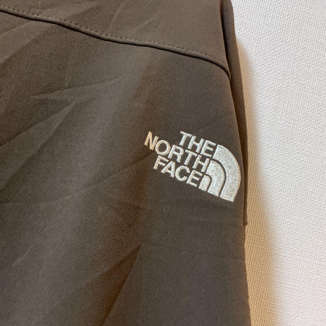 THE NORTH FACE APEX ソフトシェルジャケット3XL相当ブラウン