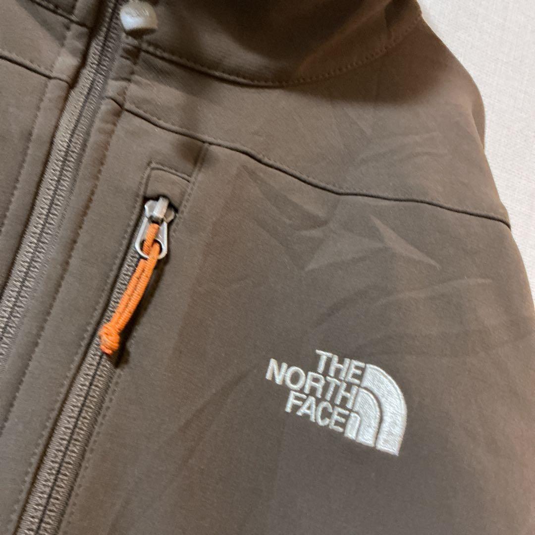 THE NORTH FACE APEX ソフトシェルジャケット3XL相当ブラウン