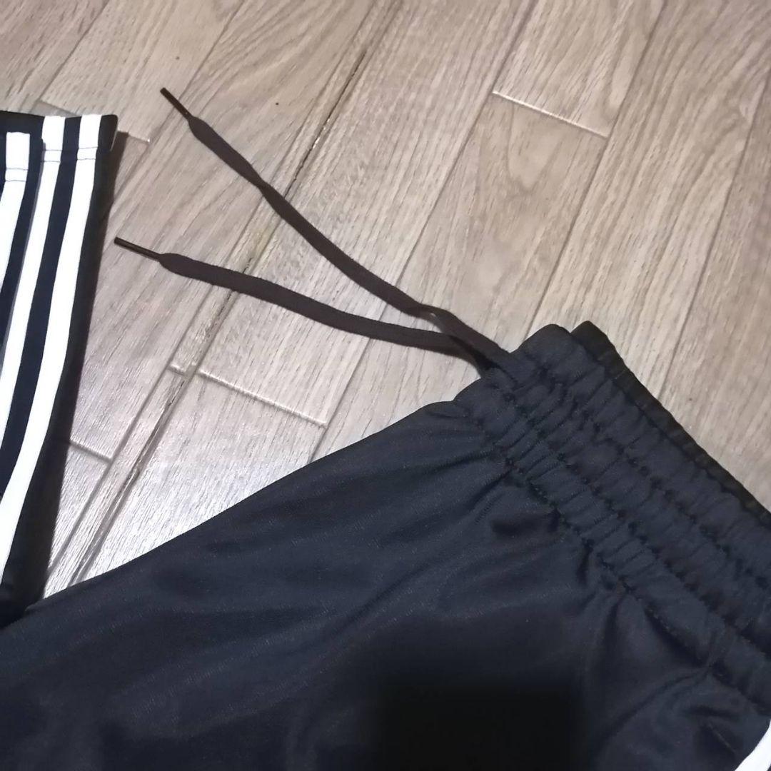 【残りわずか】新品　adidas レディースM ジャージ セットアップ　黒