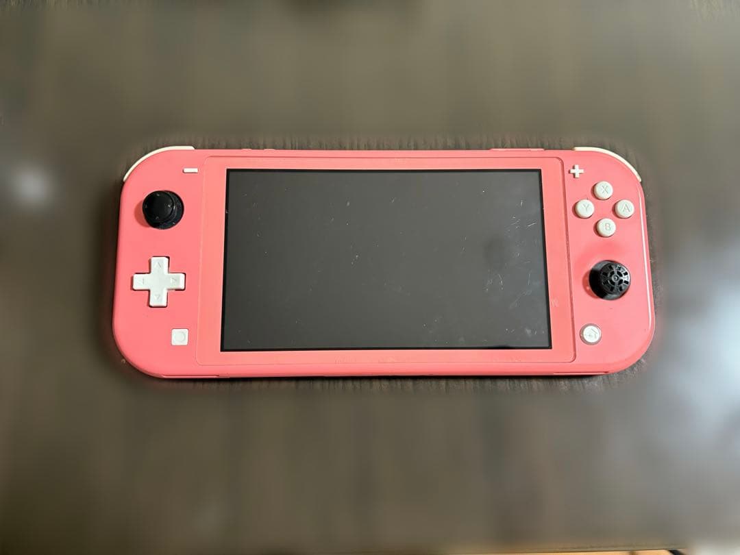 【ジャンク品】スイッチライト 本体 コーラルピンク