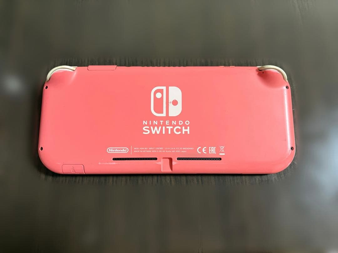【ジャンク品】スイッチライト 本体 コーラルピンク