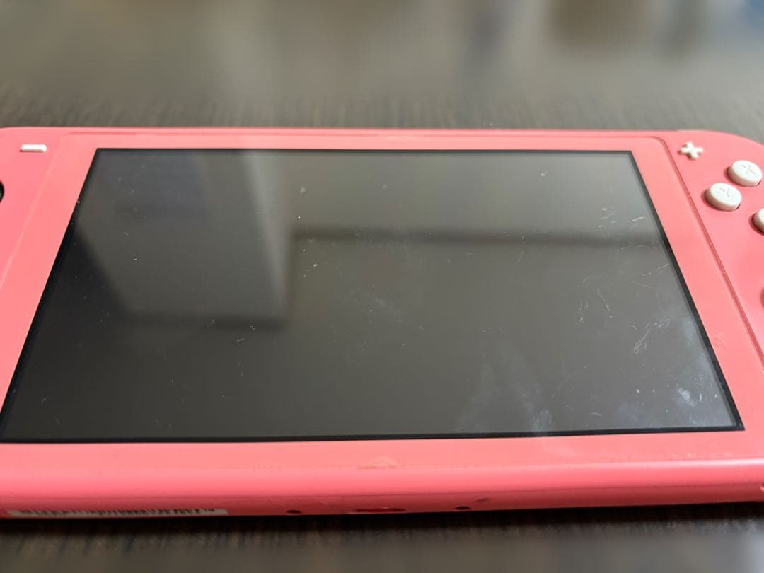 【ジャンク品】スイッチライト 本体 コーラルピンク