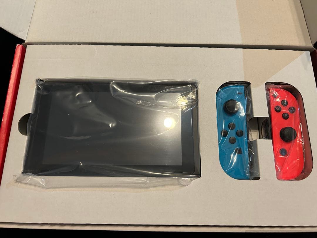 【美品】Nintendo Switch 本体 青/オレンジジョイコン