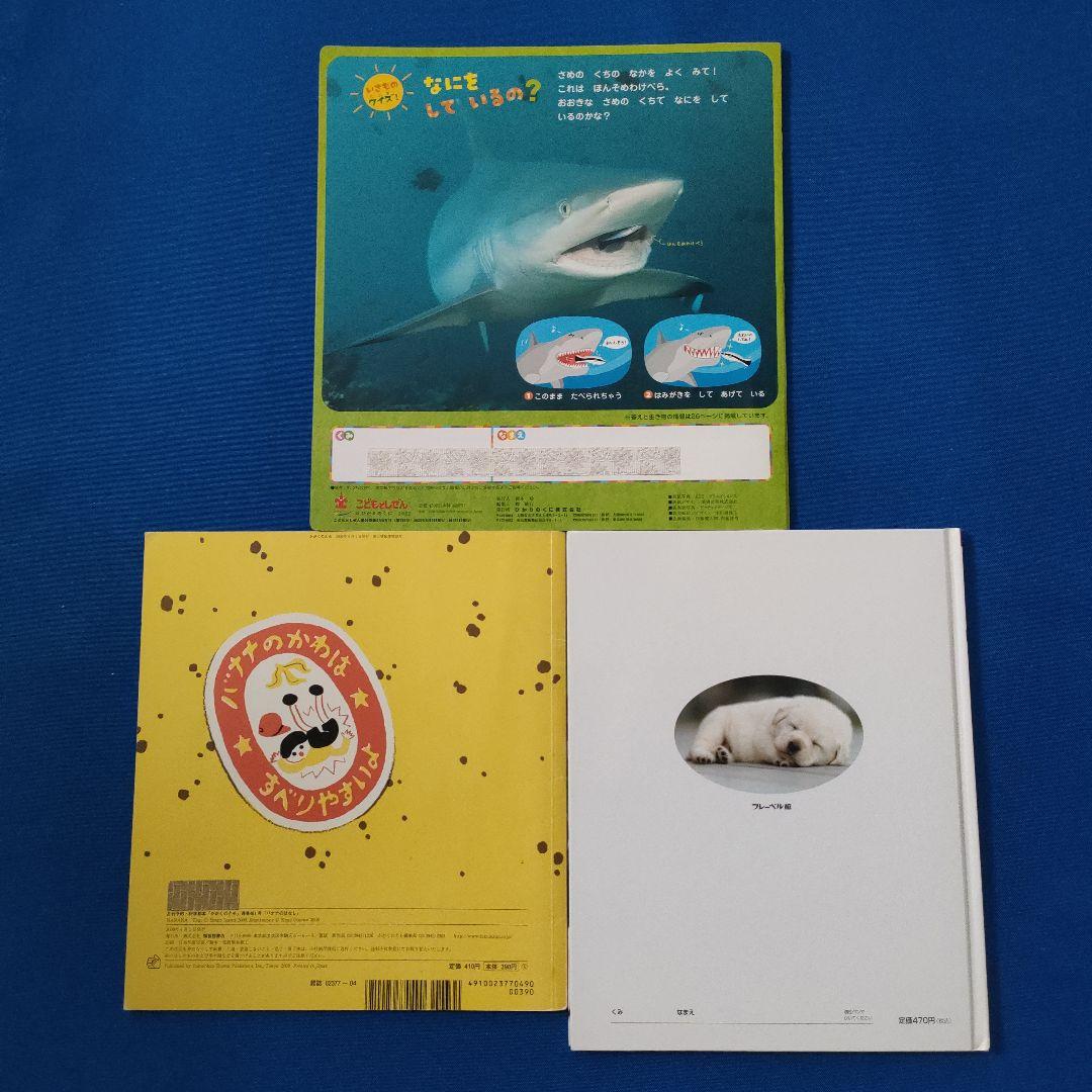 こどもとしぜん　キンダーブックしぜん　かがくのとも　ひまわり　バナナ　ねむる