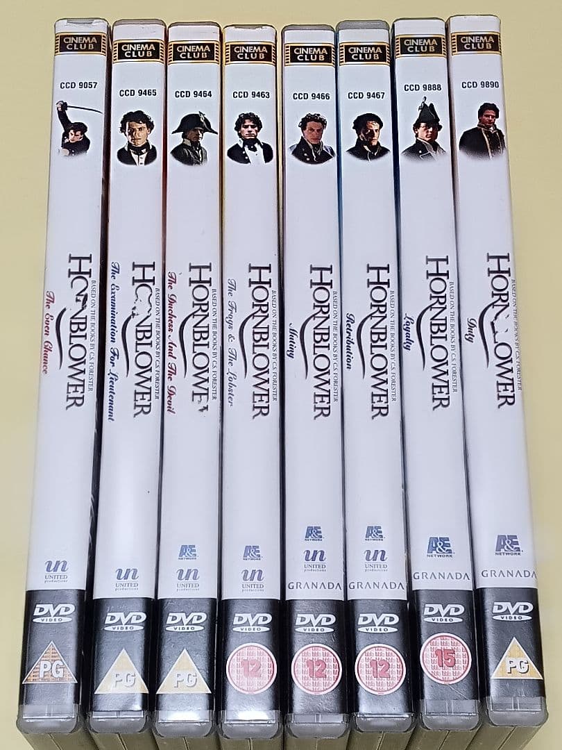 HORN BLOWER ホーンブロワー DVD8枚セット海外版