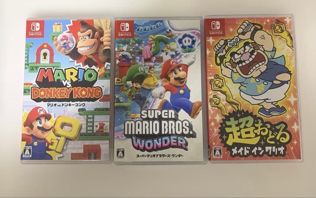 任天堂Switch ソフト　3本セット