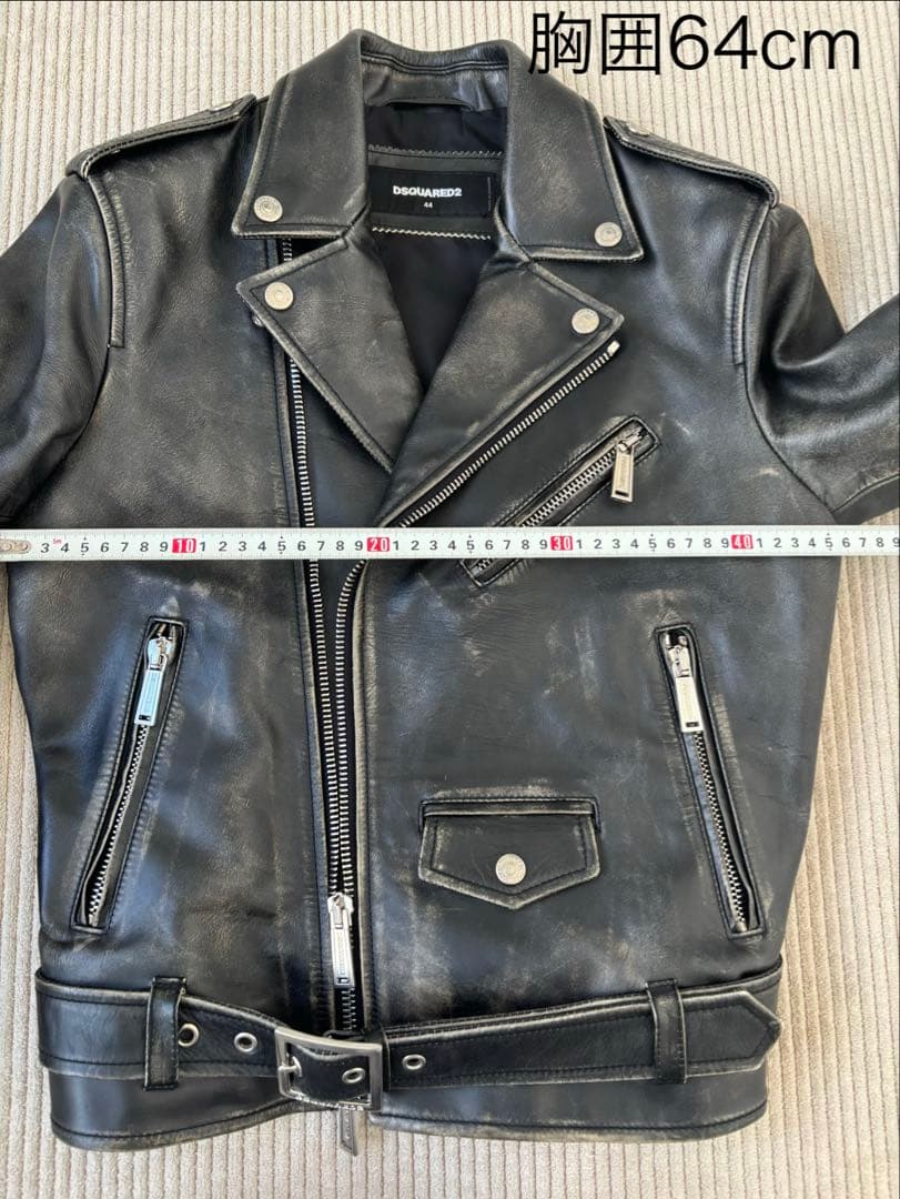 DSQUARED2 レザージャケット 44