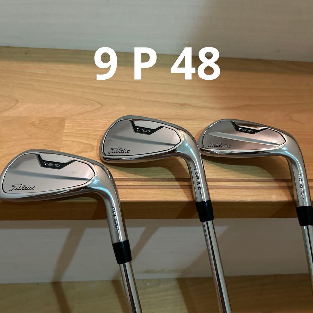 タイトリスト　T200 2021 880 AMC 7本セット 5-9,P,48