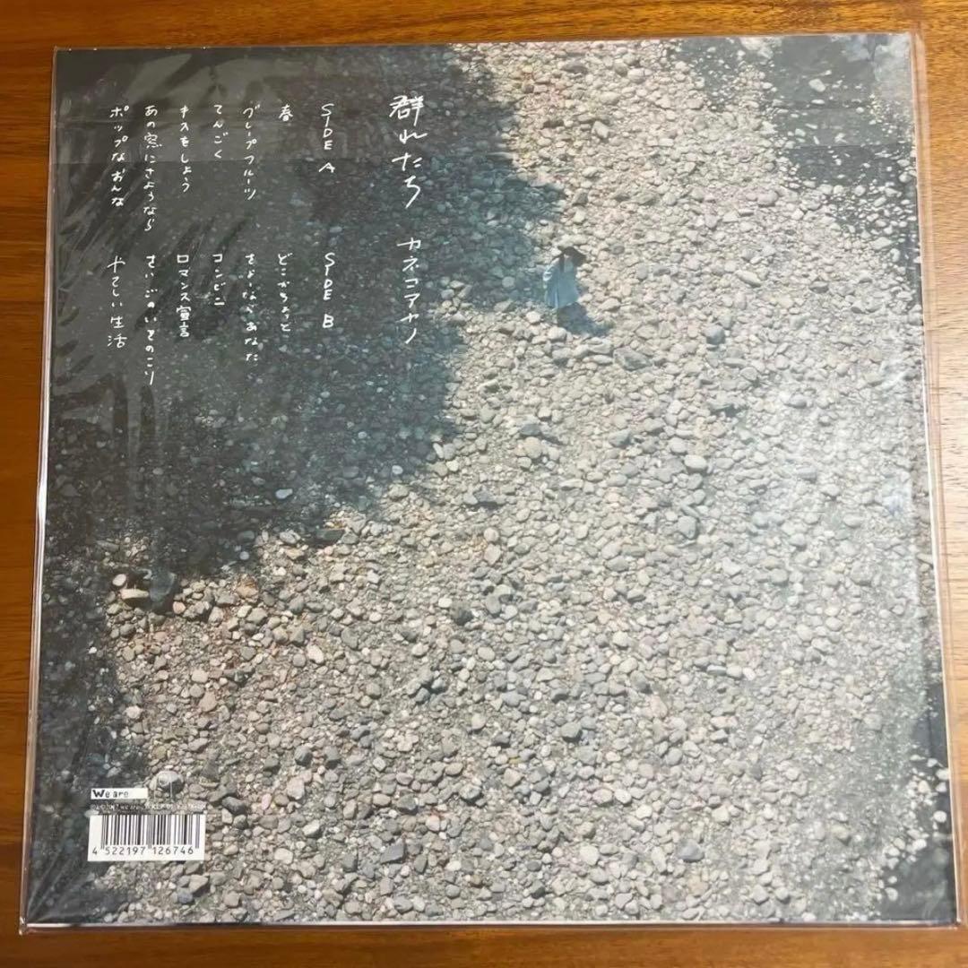 【LP】直筆サイン入り！カネコアヤノ群れたちアナログレコード