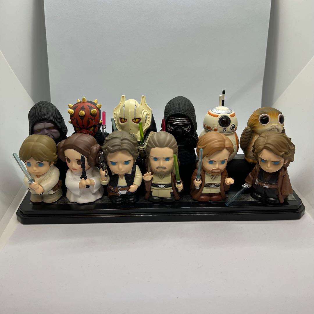 スター・ウォーズ ソフビパペットマスコット２　12種　コンプリート　セット