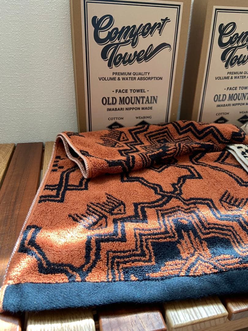 タオル OLD MOUNTAIN COMFORT TOWEL FACE GARA