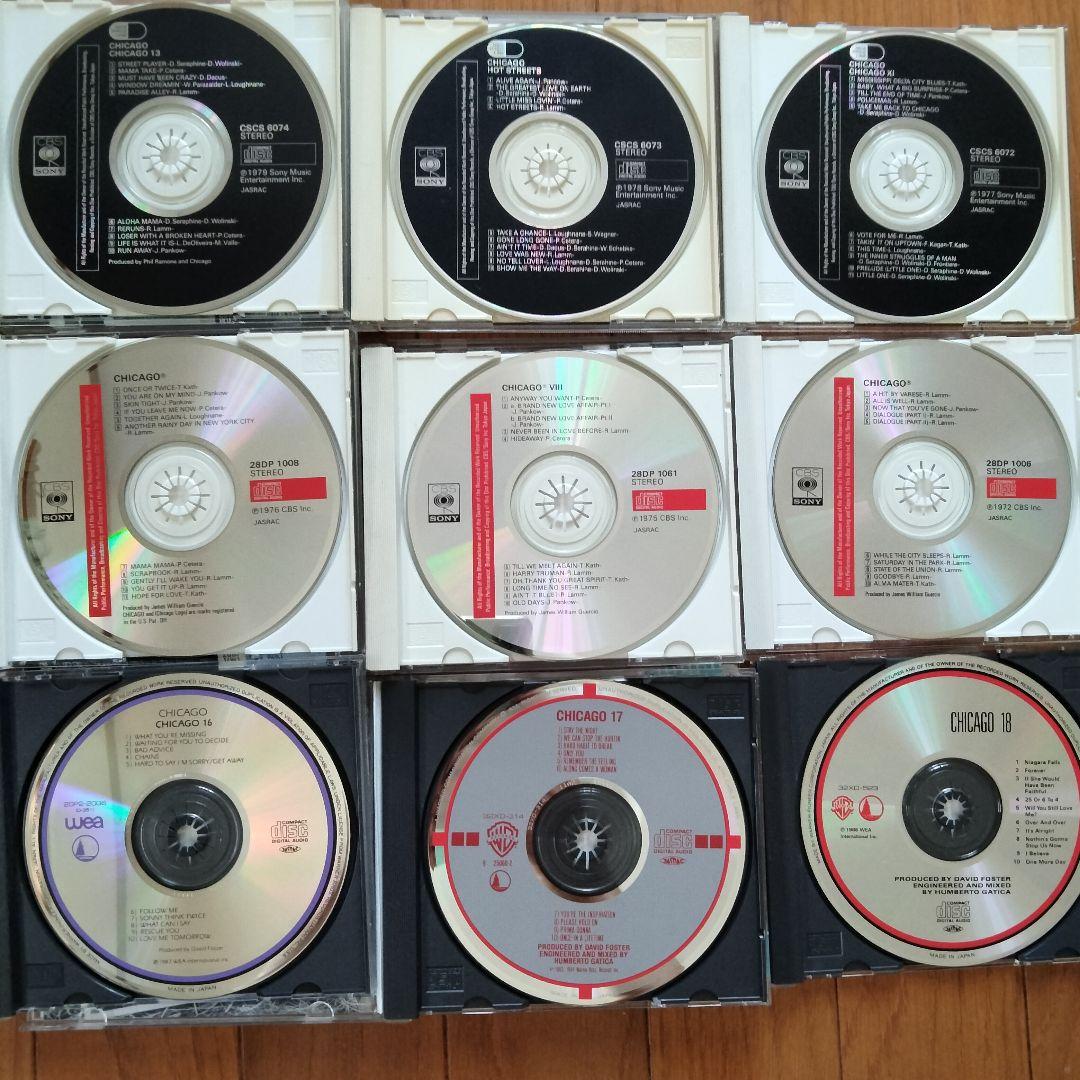 Chicago シカゴ CD albumアルバム 11枚セット