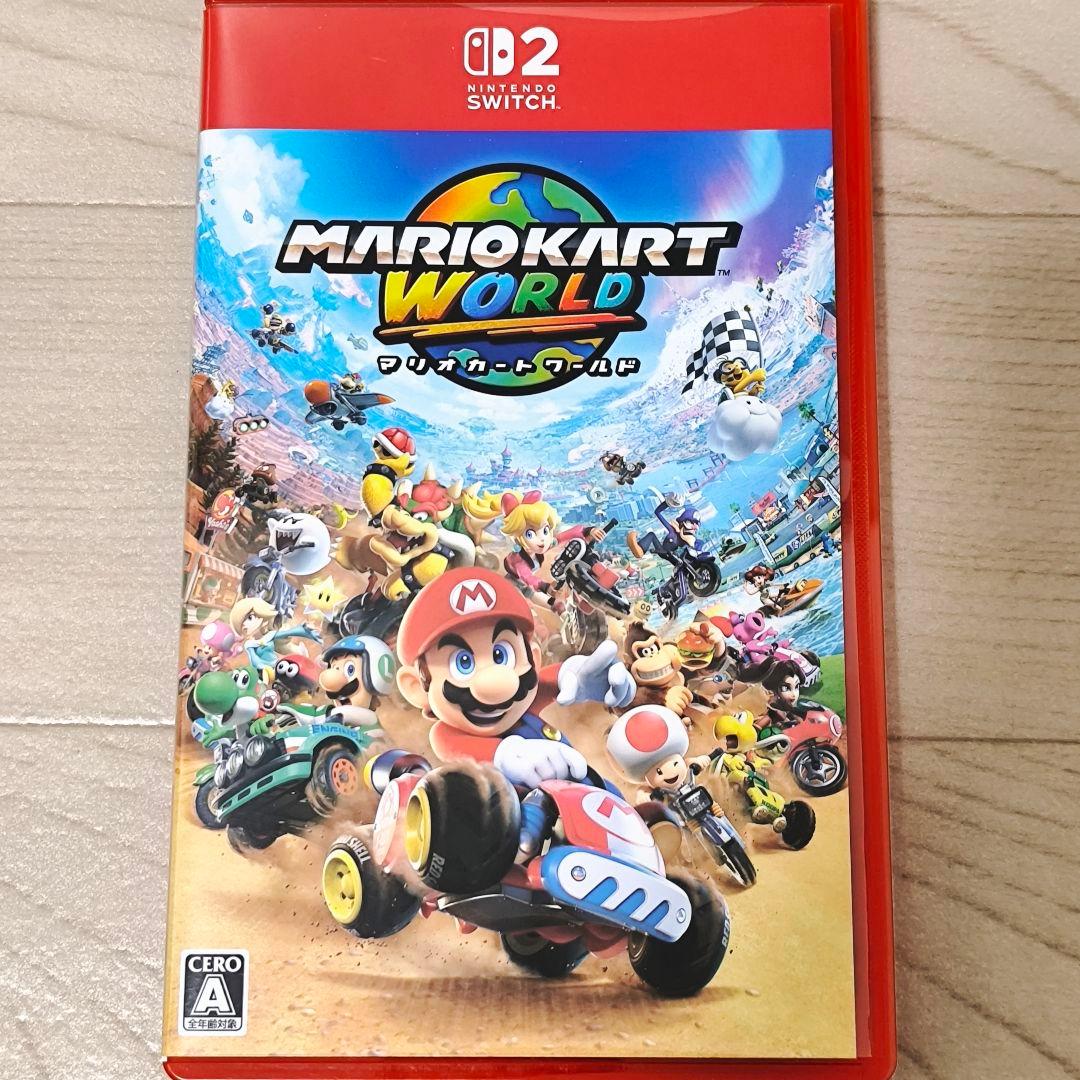 ☆美品☆ マリオカートワールド Nintendo Switch2