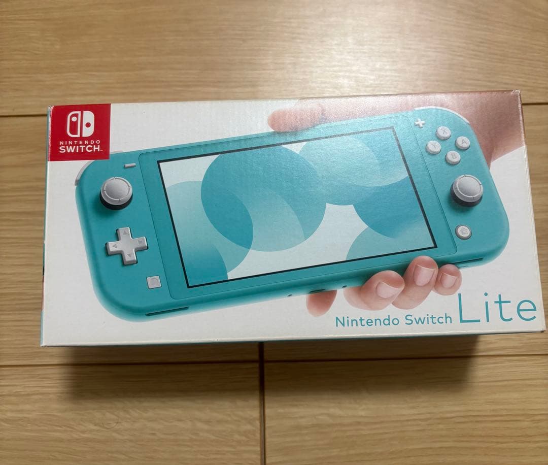 Nintendo Switch Lite ターコイズ 本体＋充電器＋外箱付き