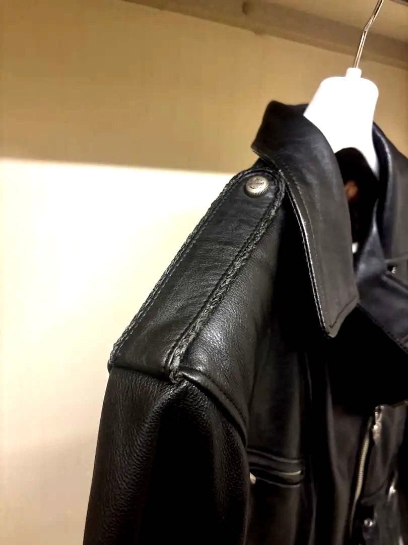 Harley-Davidson ダブルライダースジャケット ブラック XS 美品