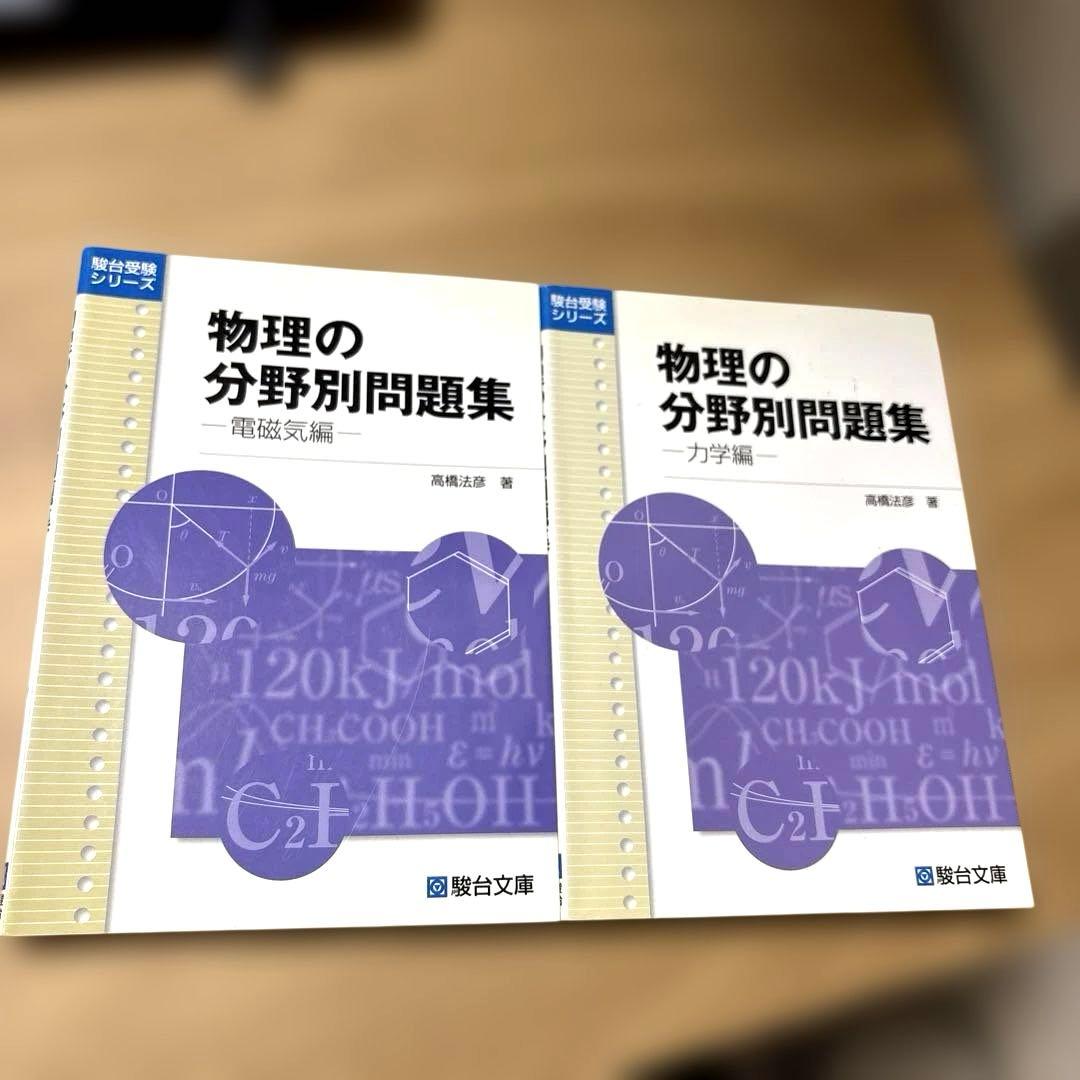 物理の分野別問題集 力学編/電磁気編 セット 駿台 高橋法彦