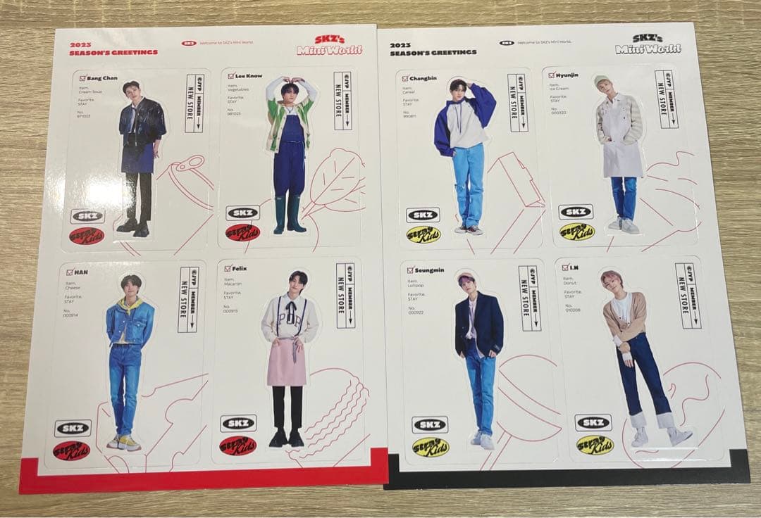 Stray Kids Mini World シーズングリーティング