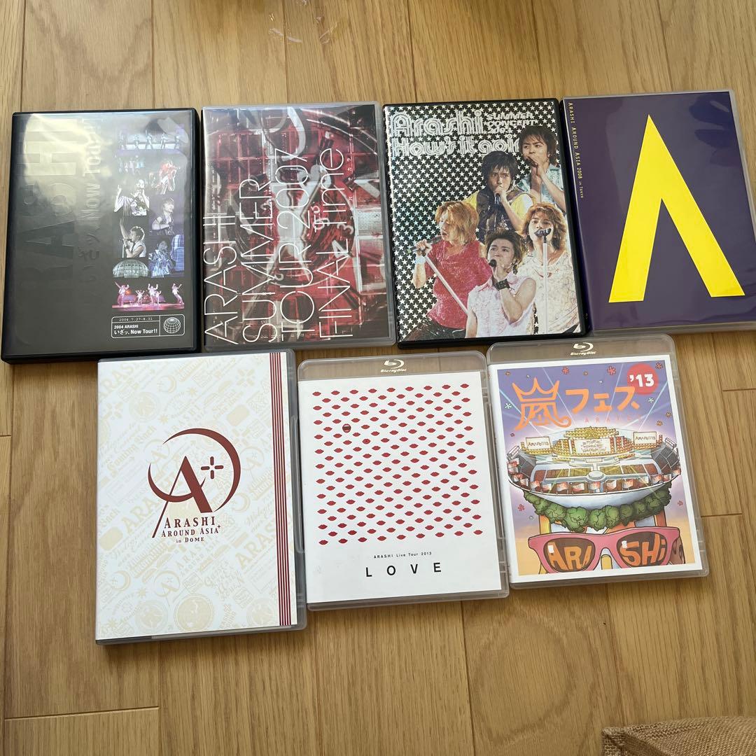 ARASHI ライブDVD、BDコレクション