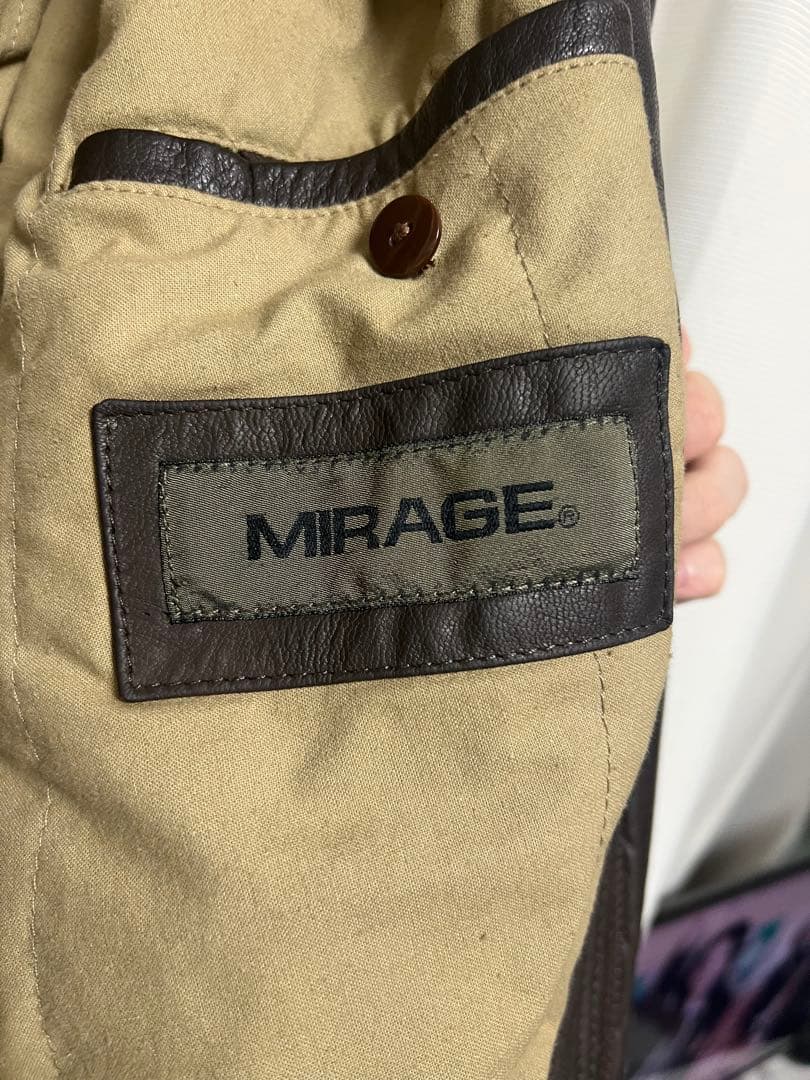 【大幅値下げ】OURsモーガン蔵人着用　MIRAGE レザージャケット