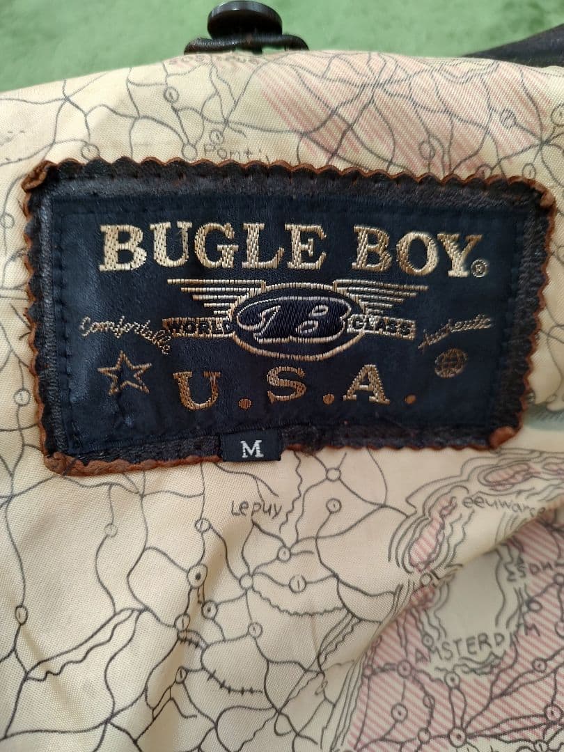 BULGE BOY A2レザージャケット M
