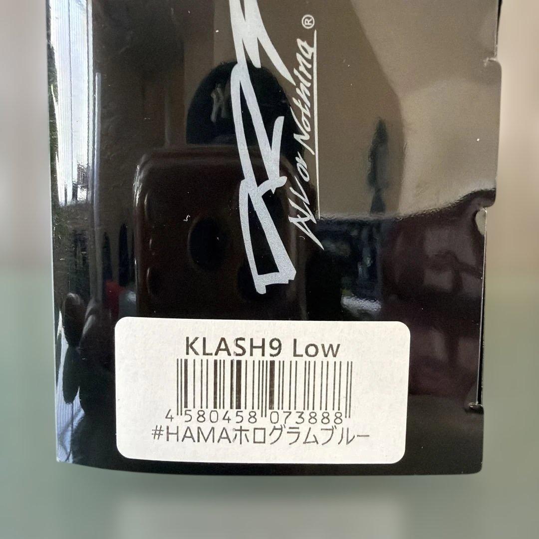 未使用 KLASH 9 Low カラー:HAMAホログラムブルー