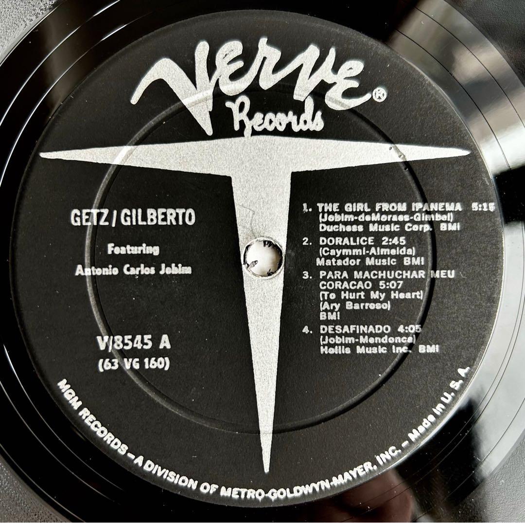 Getz / Gilberto feat.A.C.Jobimボッサ傑作USオリ盤