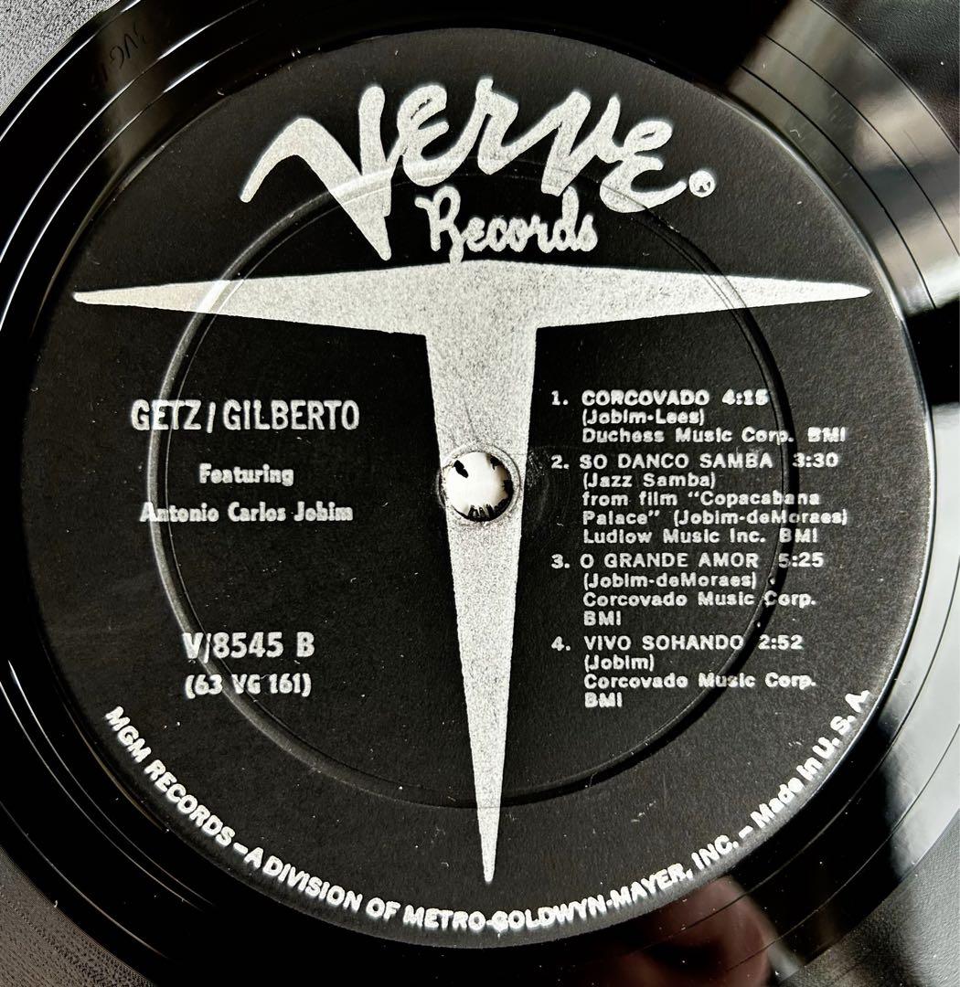 Getz / Gilberto feat.A.C.Jobimボッサ傑作USオリ盤
