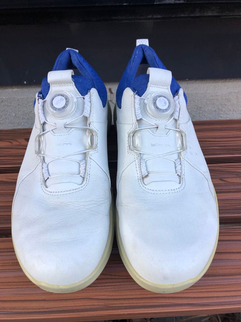 美品 ECCO BIOM H4 ゴルフシューズ 42 26.0cmスパイクレス