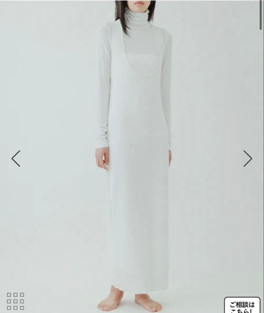 ワンピース Yo BIOTOP Long knit dress size1