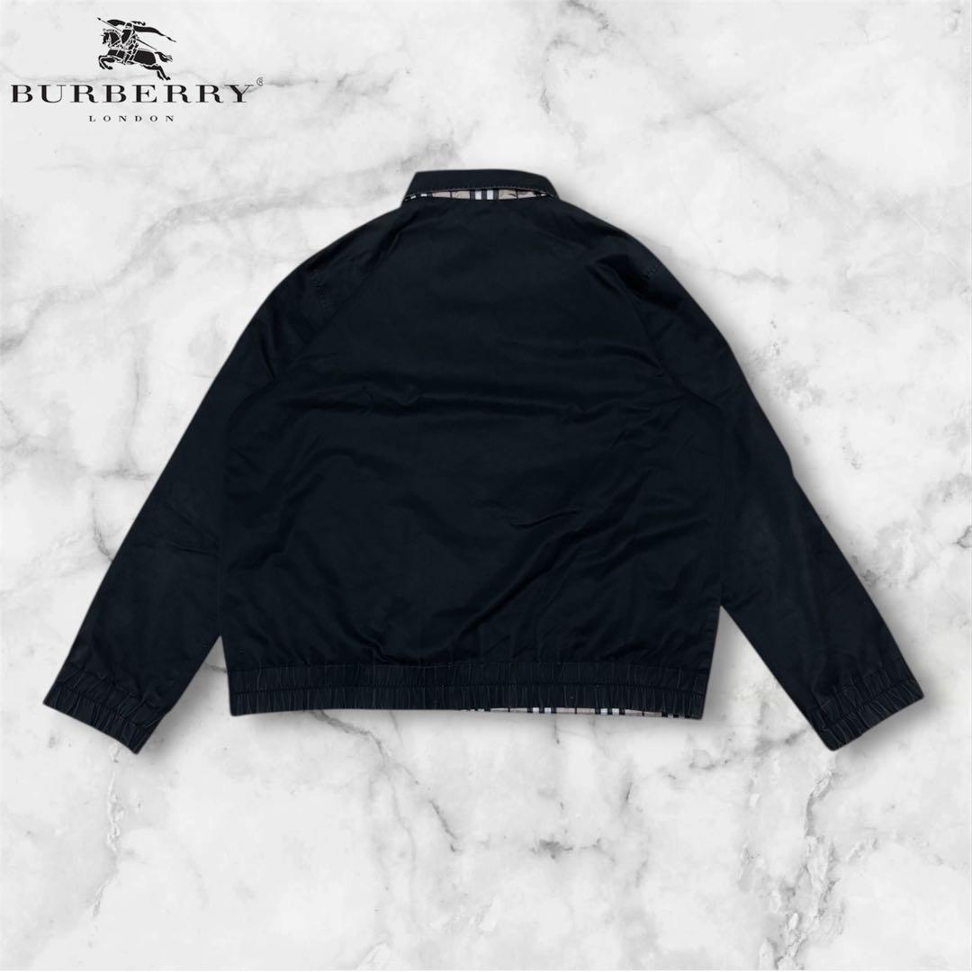 み*す様 Burberry London ノバチェック リバーシブル スイングト
