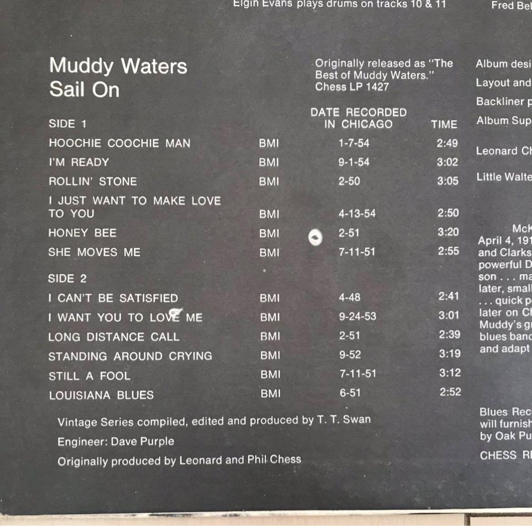 ◾️ブルース傑作■オリジナル盤◾️MUDDY WATERS■マディーウォーターズ■S