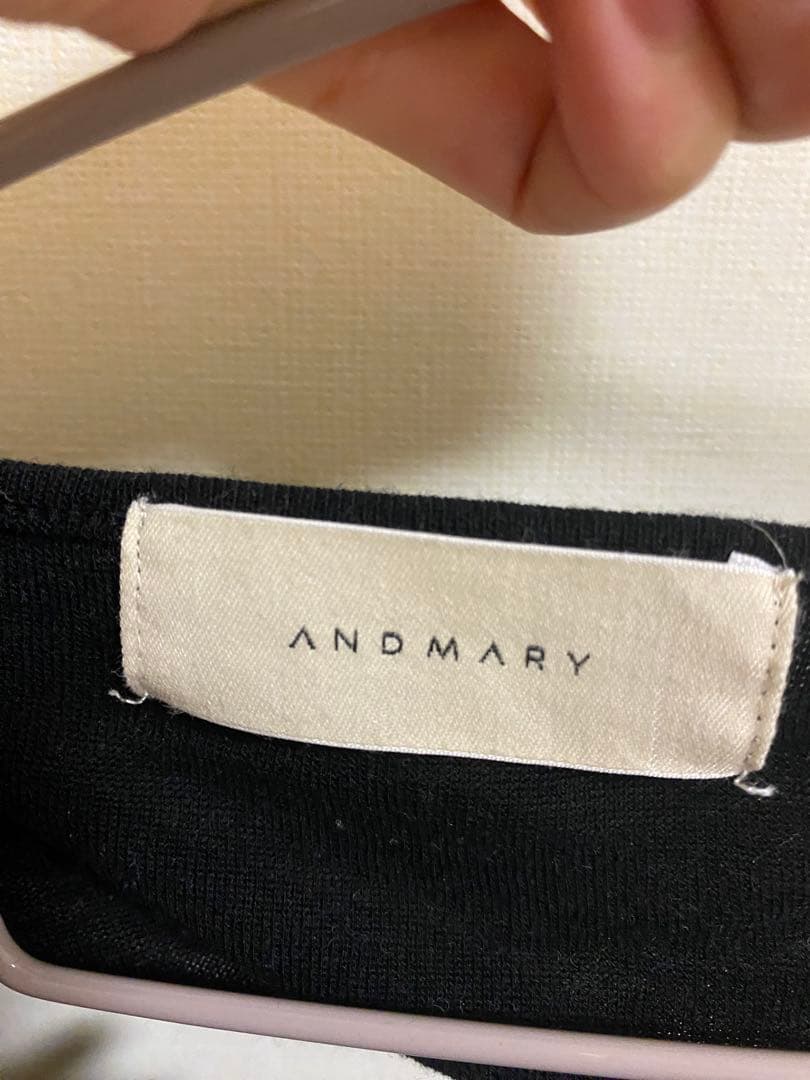 ワンピース andmary Bonnie denim mini dress