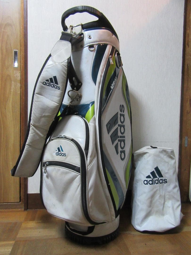 ★☆★アディダス★adidas★キャディ-バック★白★☆★