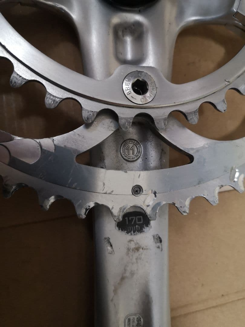 Campagnolo ATHENA 170mm 50/34 11速 クランクBB