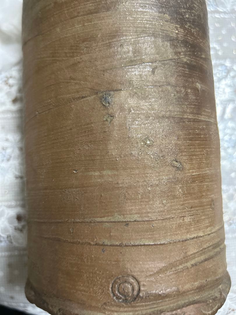 古備前焼　壺　元亀２年刻印