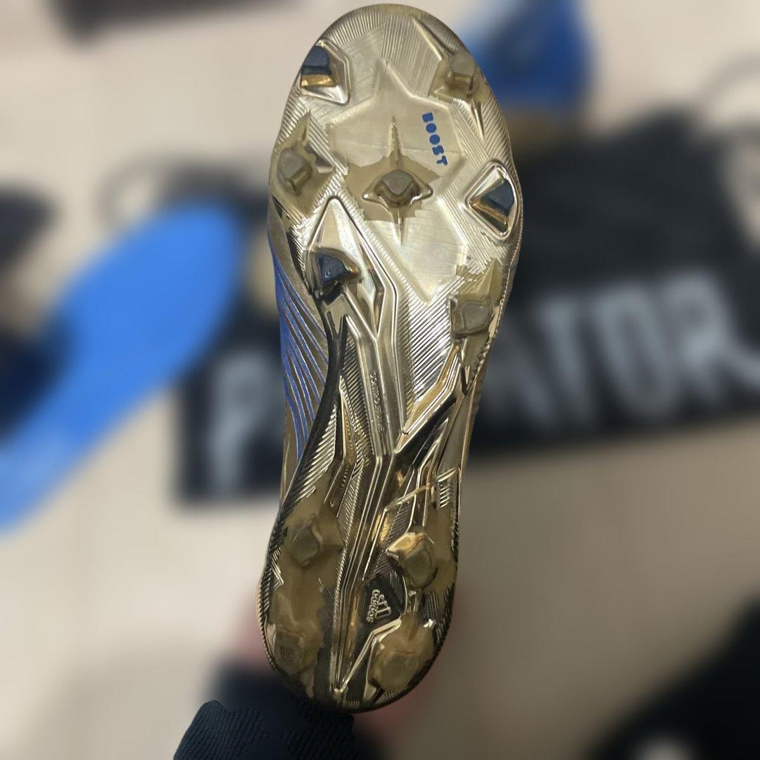 【限定】アディダス　プレデター 25.5cm 紐なし　サッカー　スパイク