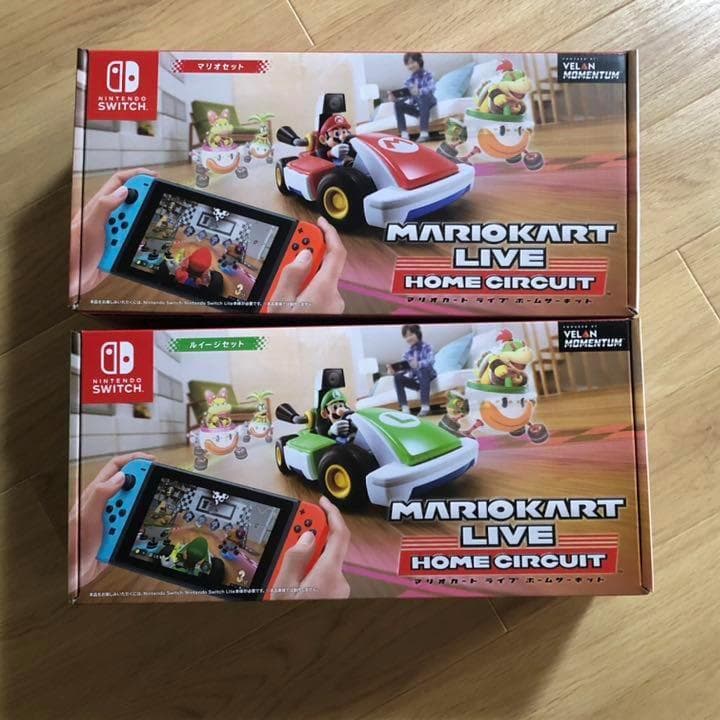 マリオカート ライブホームサーキット マリオセットとルイージセット2点