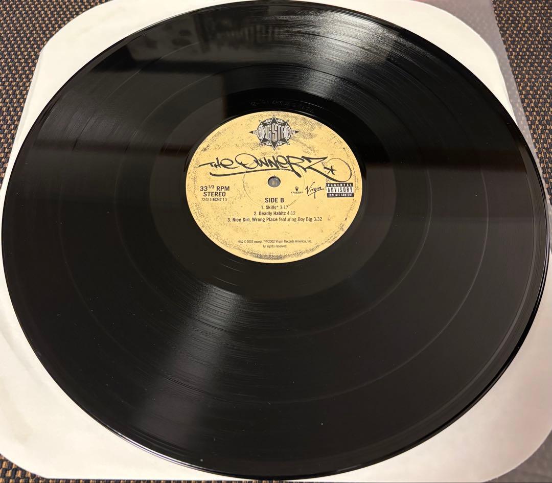 (USED)Gang Starr OWNERZ ３枚組レコード USオリジナル盤