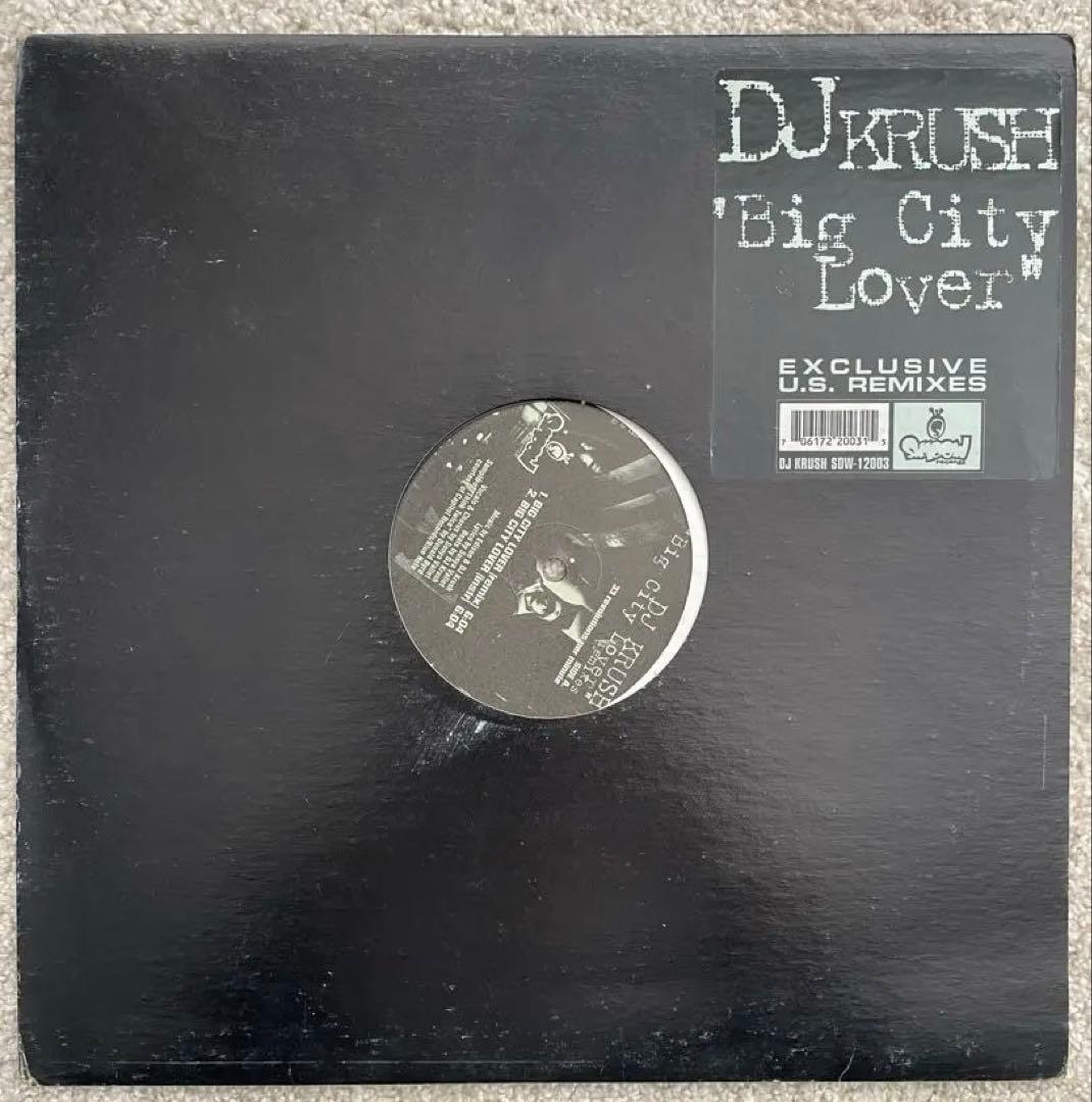 DJ KRUSH Big City Lover レコード